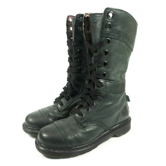 Dr. Martens Shoes - Dr Martens Triumph Fold Over 12 Eye Combat Boots